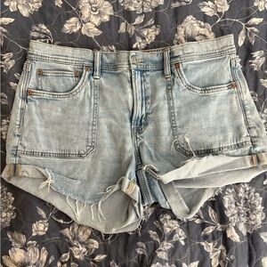 American Eagle Easy Shortie Denim Shorts
